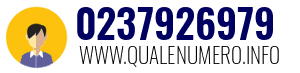 Numero di telefono 0237926979 0237926979