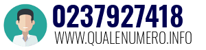 Numero di telefono 0237927418 0237927418