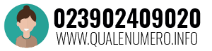 Numero di telefono 023902409020 023902409020