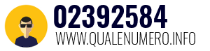 Numero di telefono 02392584 02392584