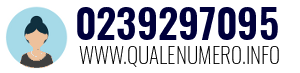 Numero di telefono 0239297095 0239297095