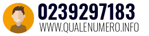Numero di telefono 0239297183 0239297183