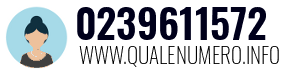 Numero di telefono 0239611572 0239611572