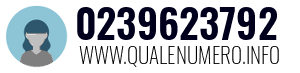 Numero di telefono 0239623792 0239623792