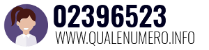 Numero di telefono 02396523 02396523