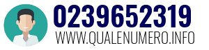 Numero di telefono 0239652319 0239652319