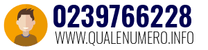 Numero di telefono 0239766228 0239766228
