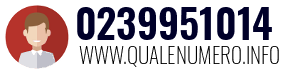 Numero di telefono 0239951014 0239951014