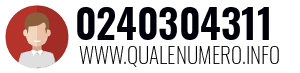 Numero di telefono 0240304311 0240304311