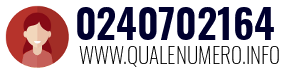 Numero di telefono 0240702164 0240702164