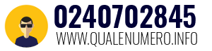 Numero di telefono 0240702845 0240702845