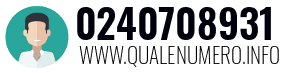 Numero di telefono 0240708931 0240708931