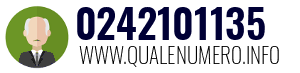 Numero di telefono 0242101135 0242101135