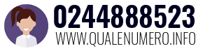 Numero di telefono 0244888523 0244888523