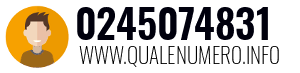 Numero di telefono 0245074831 0245074831