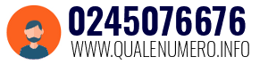 Numero di telefono 0245076676 0245076676