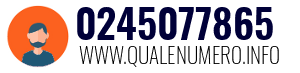 Numero di telefono 0245077865 0245077865