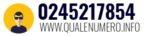 Numero di telefono 0245217854 0245217854