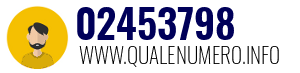 Numero di telefono 02453798 02453798