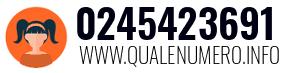 Numero di telefono 0245423691 0245423691