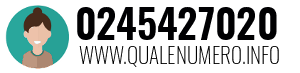 Numero di telefono 0245427020 0245427020