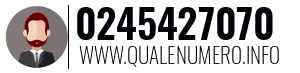 Numero di telefono 0245427070 0245427070