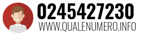 Numero di telefono 0245427230 0245427230