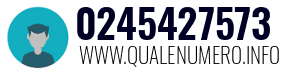 Numero di telefono 0245427573 0245427573