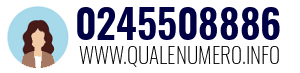 Numero di telefono 0245508886 0245508886