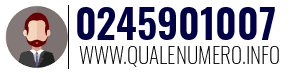 Numero di telefono 0245901007 0245901007