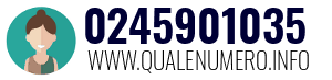 Numero di telefono 0245901035 0245901035