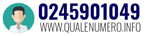 Numero di telefono 0245901049 0245901049
