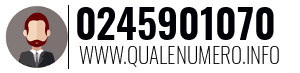 Numero di telefono 0245901070 0245901070