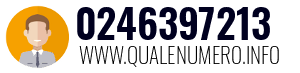 Numero di telefono 0246397213 0246397213