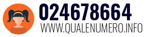 Numero di telefono 024678664 024678664