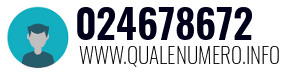 Numero di telefono 024678672 024678672