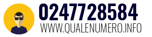 Numero di telefono 0247728584 0247728584