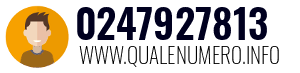 Numero di telefono 0247927813 0247927813