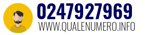 Numero di telefono 0247927969 0247927969