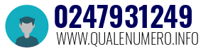 Numero di telefono 0247931249 0247931249