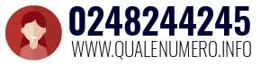 Numero di telefono 0248244245 0248244245