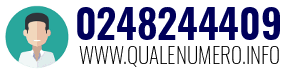 Numero di telefono 0248244409 0248244409