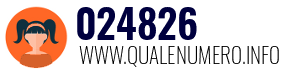 Numero di telefono 024826 024826