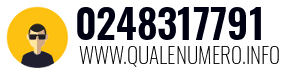 Numero di telefono 0248317791 0248317791