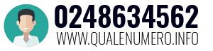 Numero di telefono 0248634562 0248634562