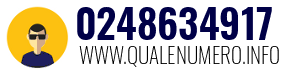 Numero di telefono 0248634917 0248634917