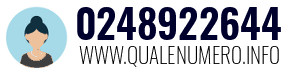 Numero di telefono 0248922644 0248922644