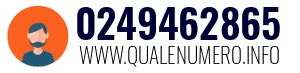 Numero di telefono 0249462865 0249462865