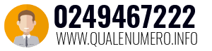 Numero di telefono 0249467222 0249467222