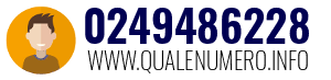 Numero di telefono 0249486228 0249486228